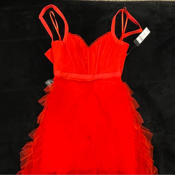 BCBG Tull gown - Picture 3 of 3